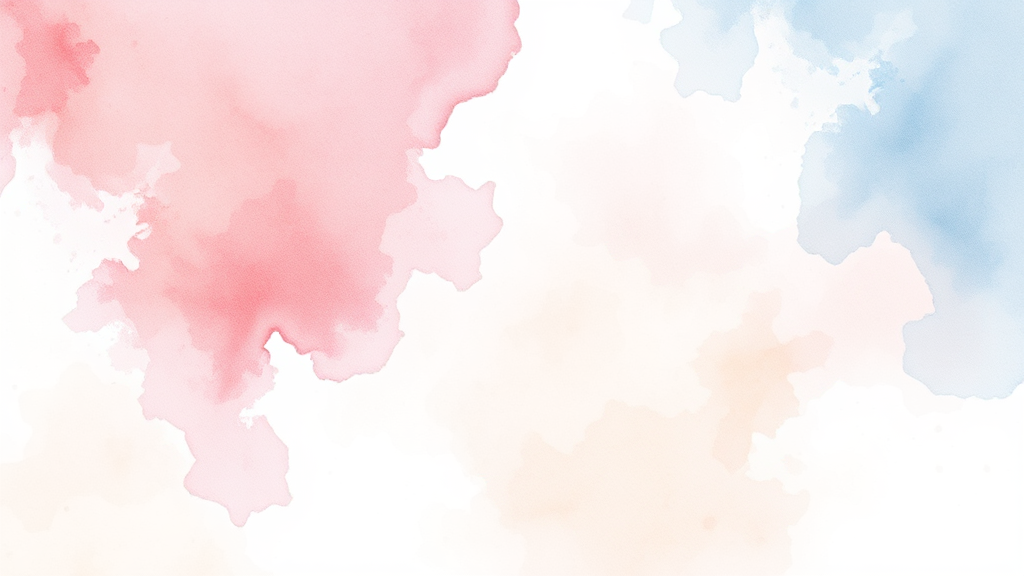 홈택스 부가세 신고 전 준비사항 (watercolor 스타일)