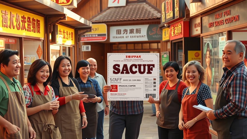 소비쿠폰이란? (realistic 스타일)