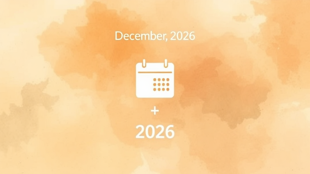 2026 연말정산 일정 (watercolor 스타일)