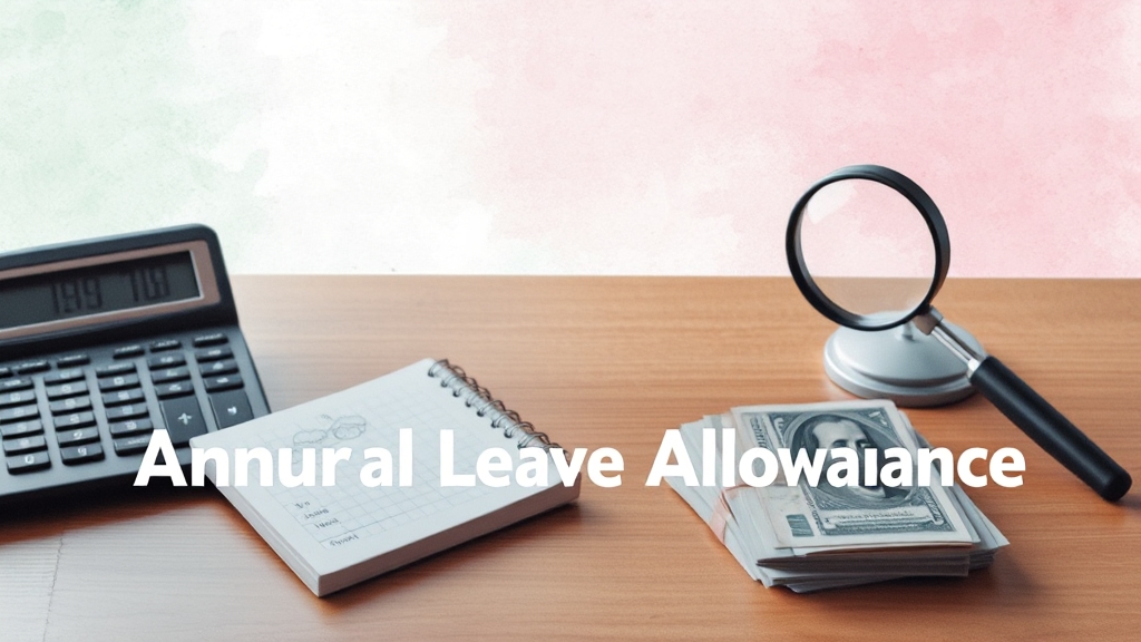 연차수당 계산 예시 (watercolor 스타일)