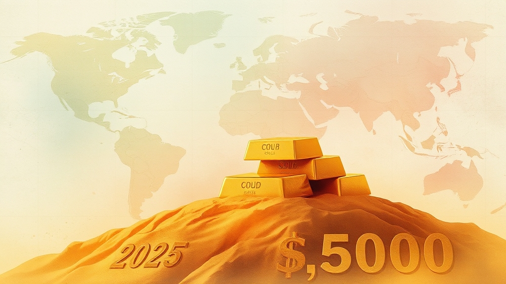 금 가격, 오를까 내릴까? (watercolor 스타일)