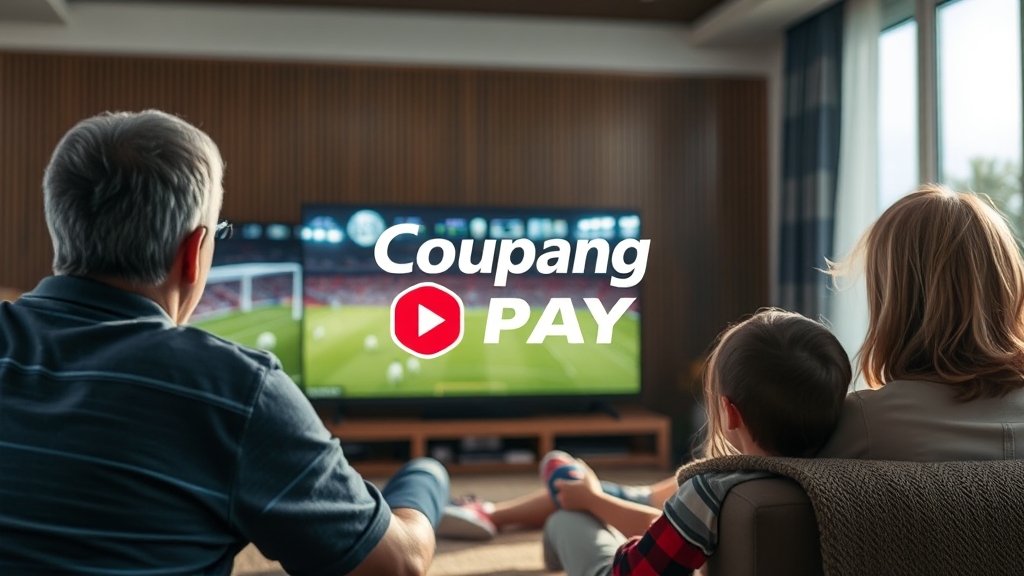 쿠팡플레이 활용법 (realistic 스타일)