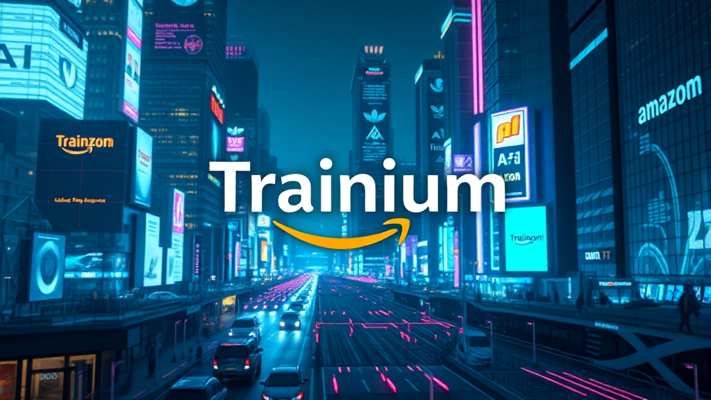 아마존 AI 전략 및 경쟁 구도 분석 (realistic 스타일)