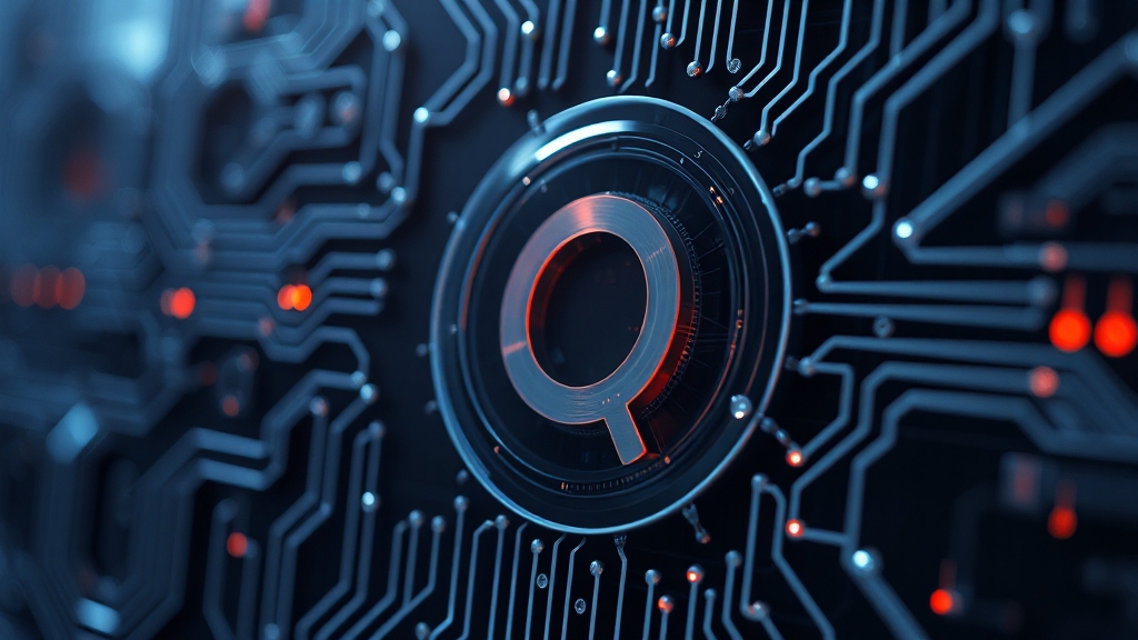 양자컴퓨터란 무엇일까요? (realistic 스타일)