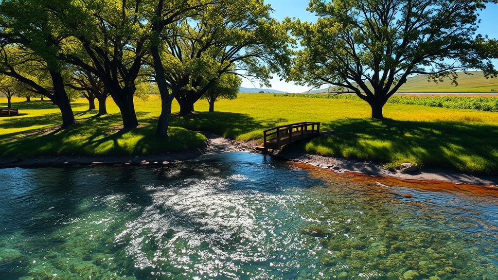 물 꿈 해몽: 긍정 vs 부정 (realistic 스타일)