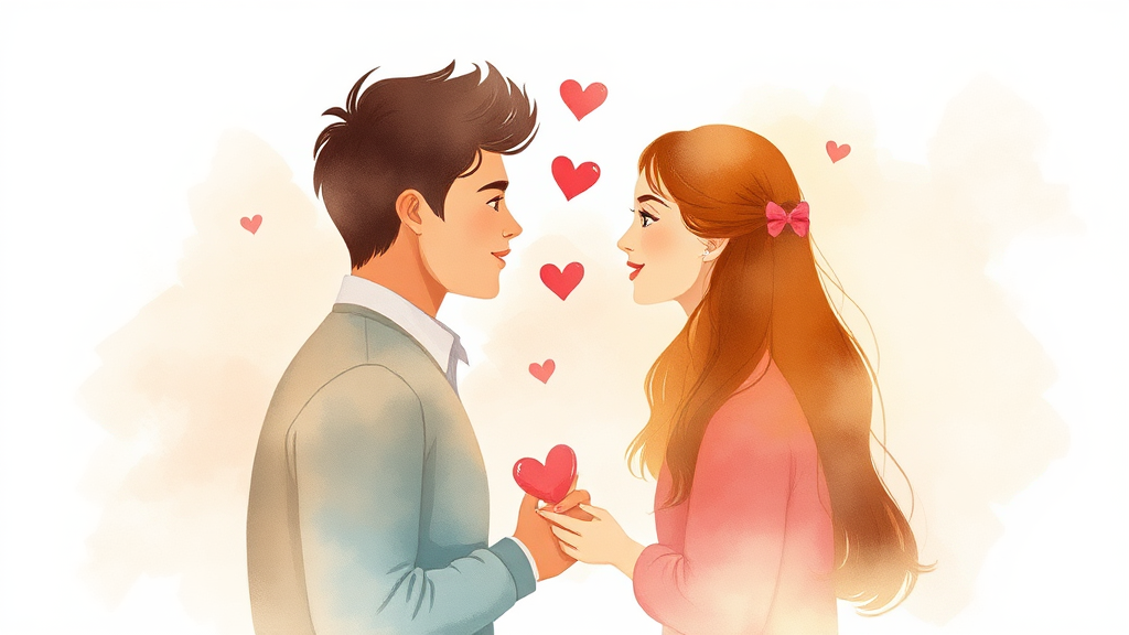 관계 살리는 대화 (watercolor 스타일)