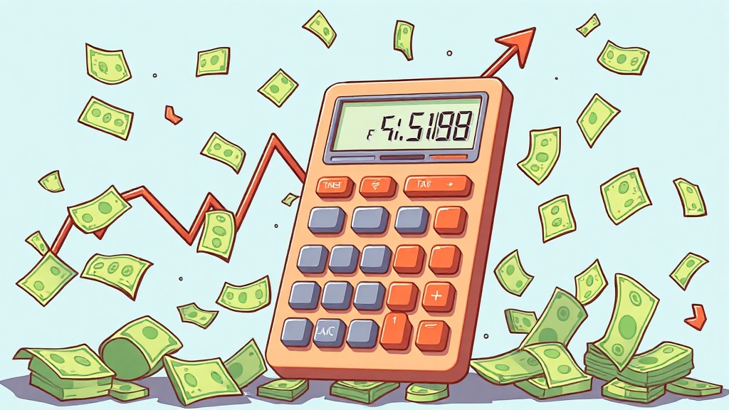 양도세, 어떻게 계산하나요? (cartoon 스타일)