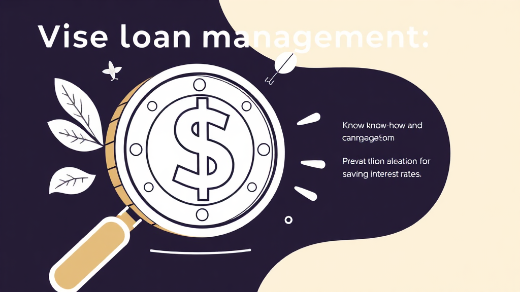 현명한 대출 관리 전략 이미지