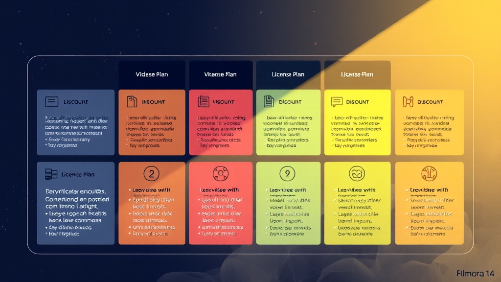 필모라 14 라이선스 & 가격 정보 (illustration 스타일)