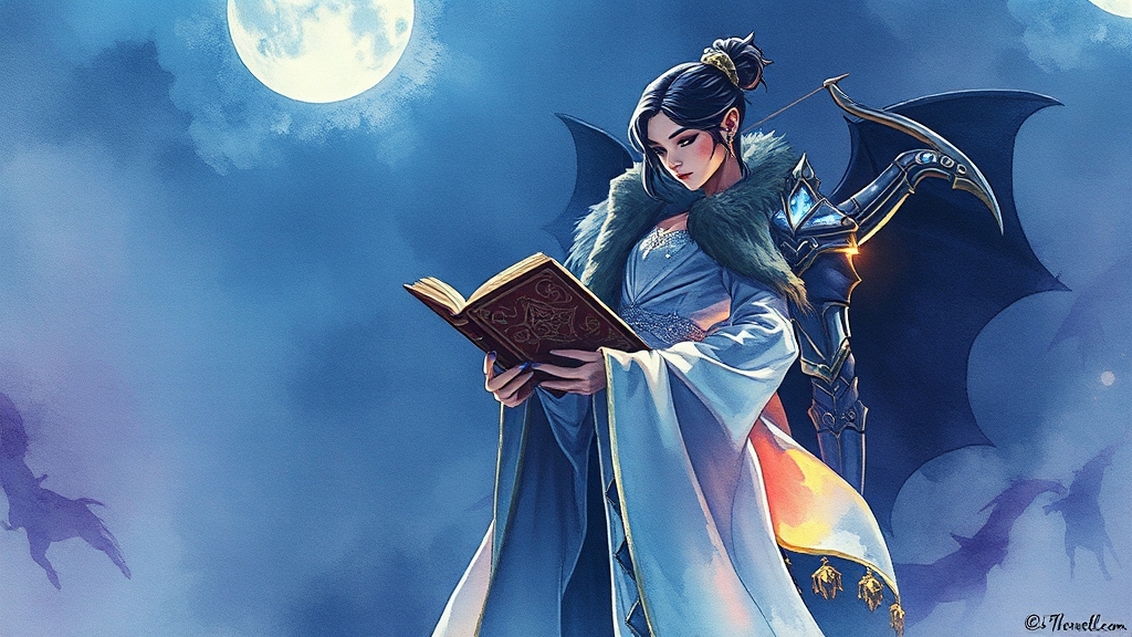 뱀파이어 성장 시스템 가이드 (watercolor 스타일)