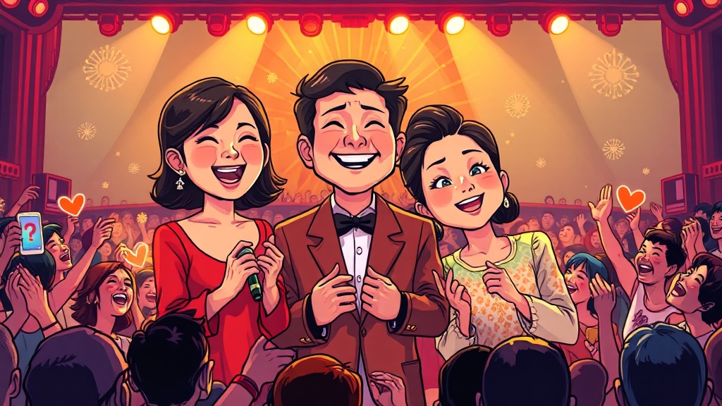 감동과 울림의 순간들 (cartoon 스타일)