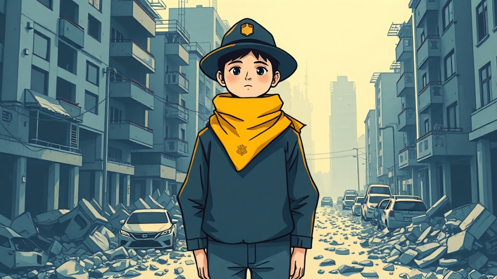 전세사기 피해 발생 시 대처 (illustration 스타일)