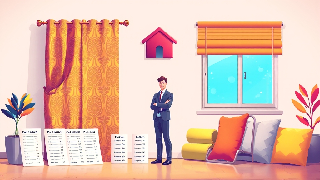견적 비교, 예산 관리는 어떻게? (illustration 스타일)