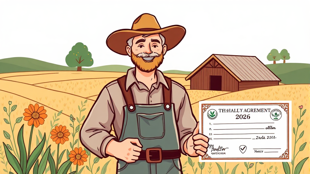 2026년 공익직불금, 무엇이 달라지나요? (illustration 스타일)