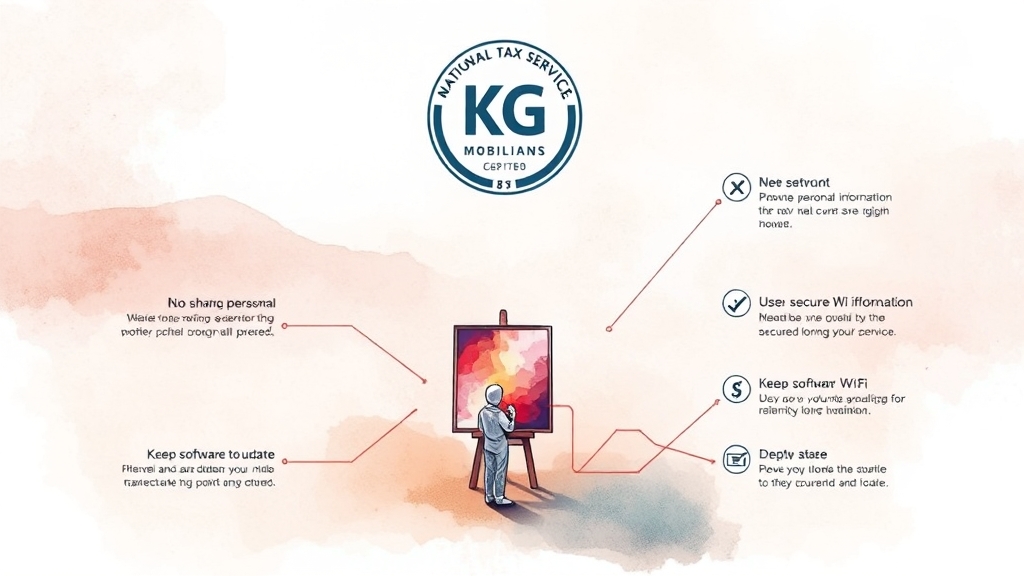 KG모빌리언스 소액결제 서비스의 모든 것: 장점부터 이용 방법까지(2025 최신) 6 소액결제 이용 시 주의사항 (watercolor 스타일)