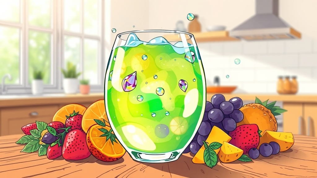 맛있게 섭취하는 방법 (cartoon 스타일)