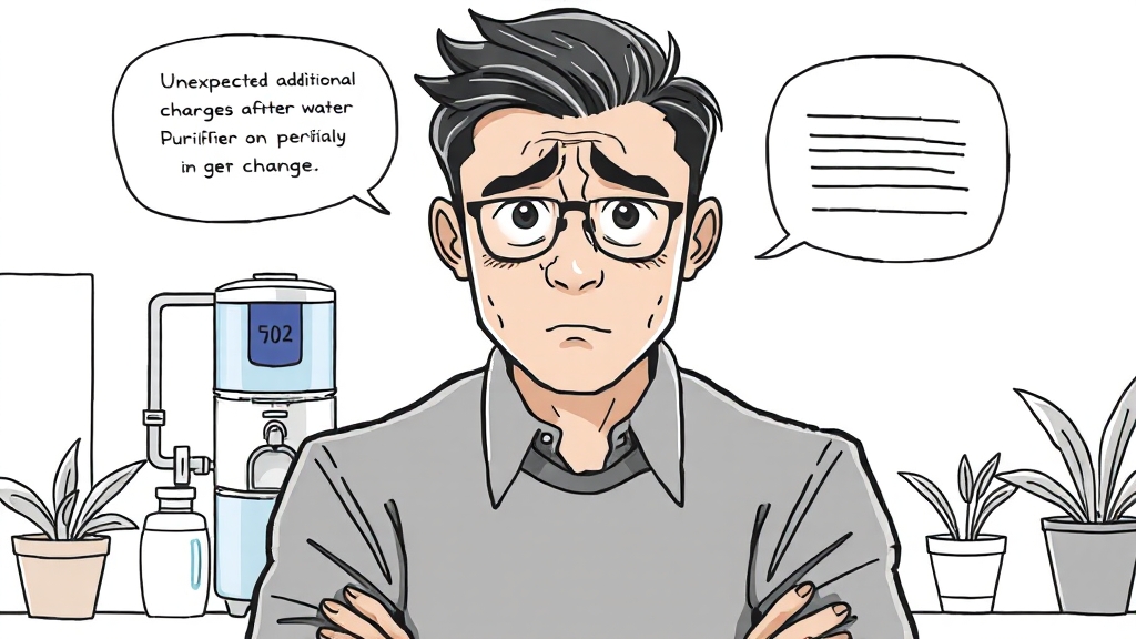 의무 사용 기간 경과 후 추가 비용 사례 (illustration 스타일)