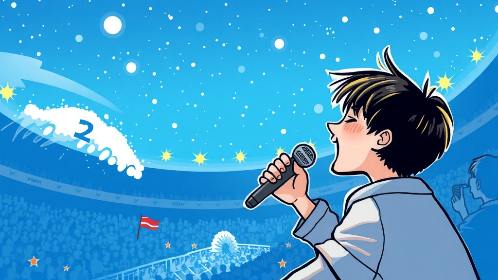 콘서트 후기 & 감동 공유 (cartoon 스타일)