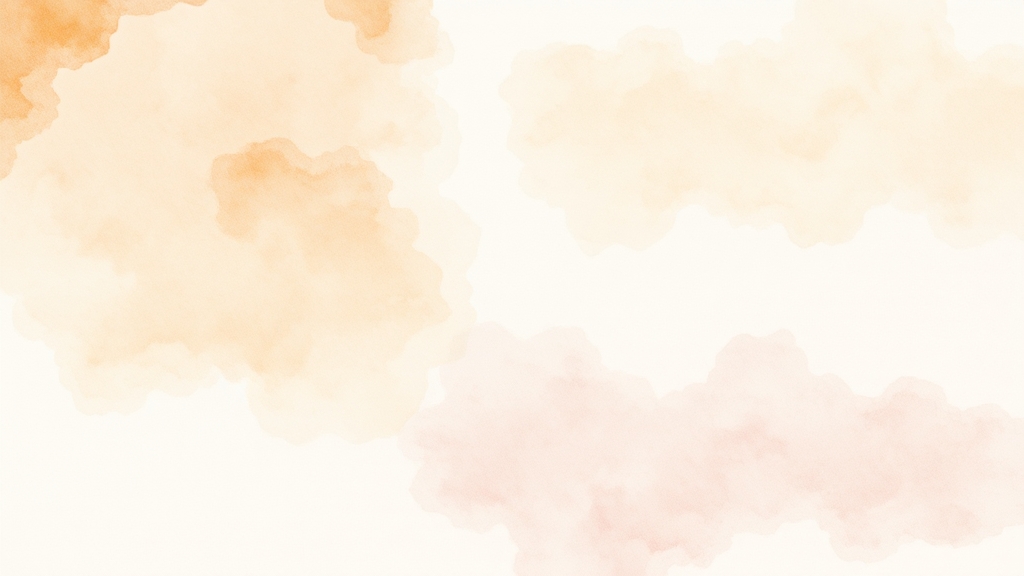 필기시험 합격 전략 (watercolor 스타일)