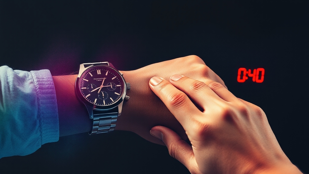 서버시간 확인, 밀리초까지! (watercolor 스타일)