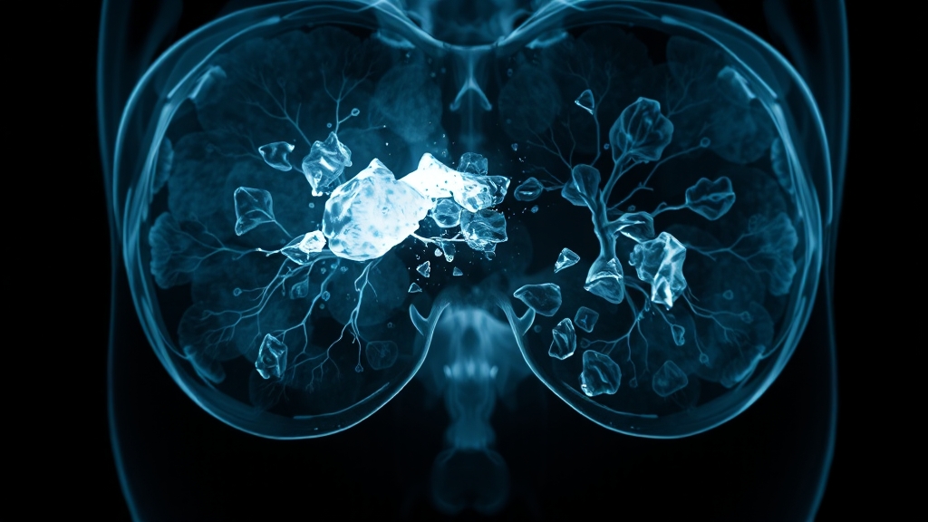 석회화 진단 방법 (realistic 스타일)