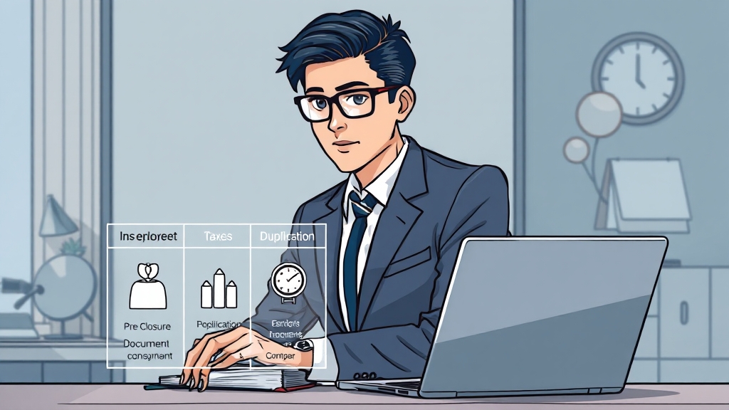 지원금 신청 시 주의사항 (illustration 스타일)