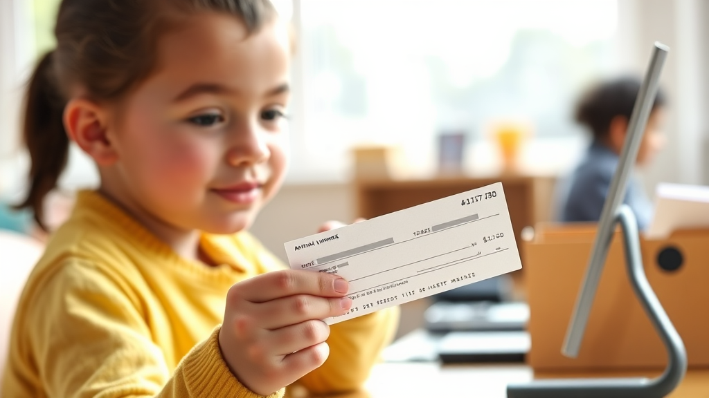 미성년자 체크카드, 왜 필요할까? (realistic 스타일)