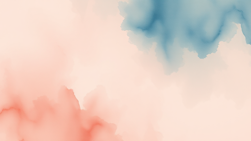 고객센터 이용 팁 (watercolor 스타일)