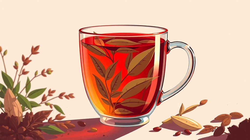 오미자차의 효능과 올바른 섭취 방법 (cartoon 스타일)