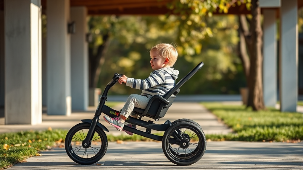 올보르 트라이크 유모차의 매력적인 장점 분석 (realistic 스타일)