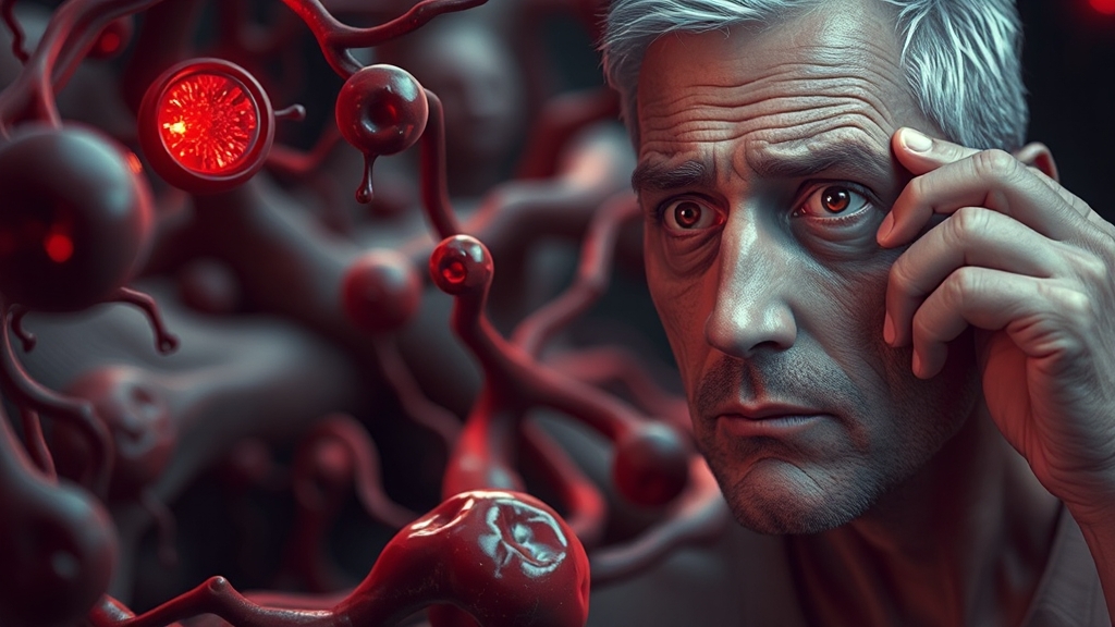 고콜레스테롤혈증, 원인과 위험성은? (realistic 스타일)