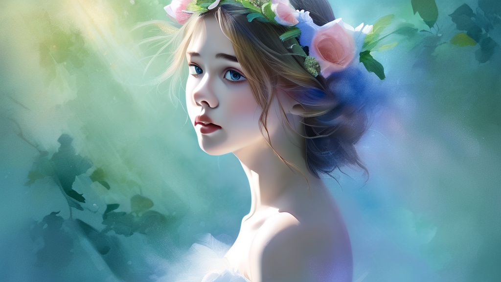 프로필 업데이트, 누구에게 보여줄지 직접 관리하기 (watercolor 스타일)