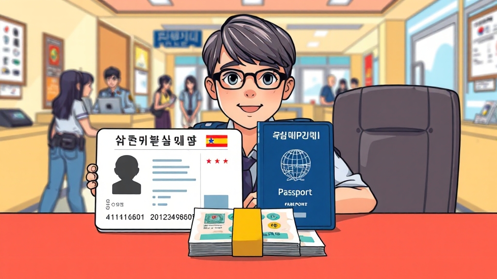 어디서 발급받을 수 있나요? (cartoon 스타일)