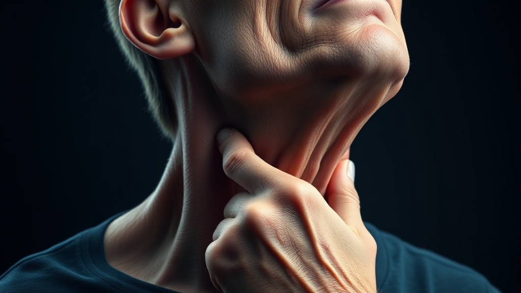 거북목/일자목 차이점 (realistic 스타일)