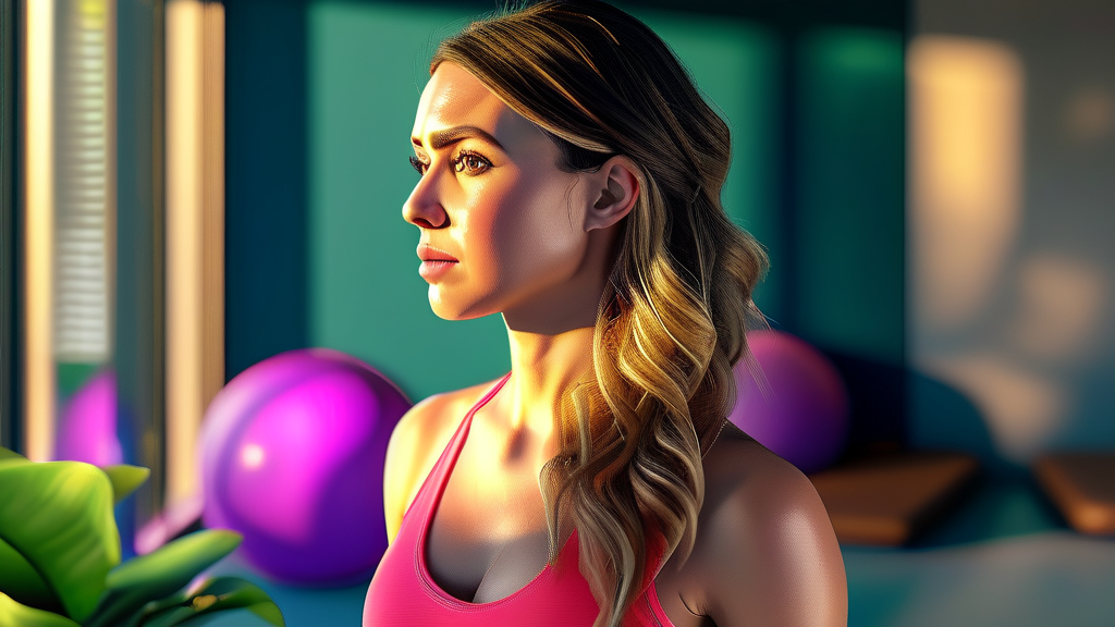 허리디스크, 수술 외 다른 치료 방법은 없을까? (realistic 스타일)