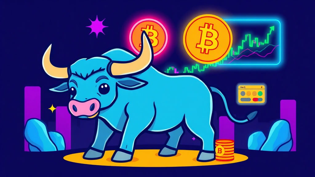 비트코인 구매 및 거래 방법 (cartoon 스타일)