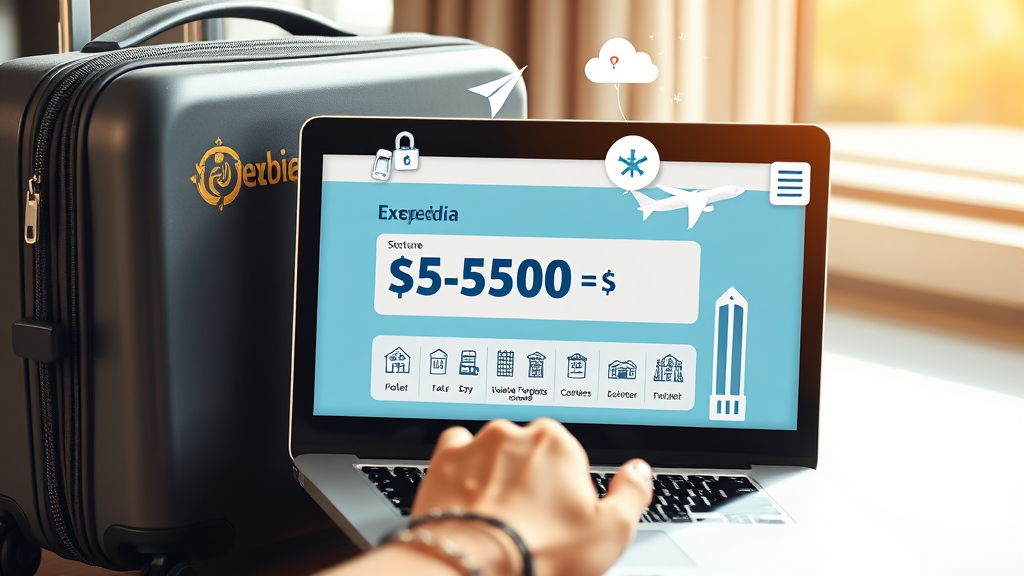 익스피디아 할인코드 활용법 (realistic 스타일)