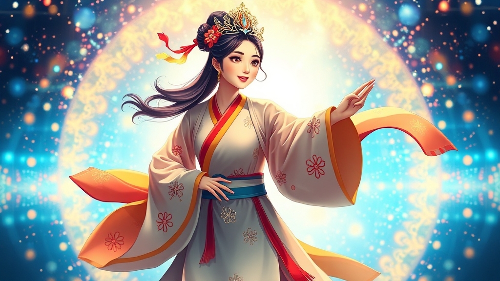 과거 활동: ‘광저우 여신’ 탄생 (illustration 스타일)