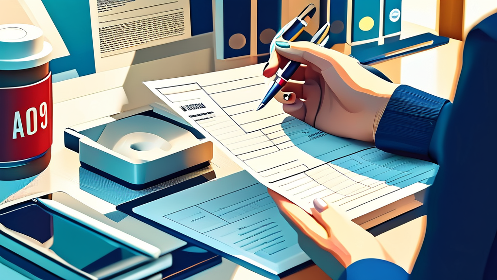 보험금 청구 시 꼭 알아야 할 유의사항 (illustration 스타일)