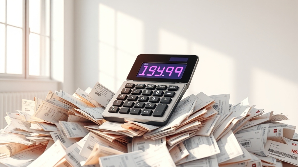 환급금, 얼마나 받을 수 있을까? (realistic 스타일)