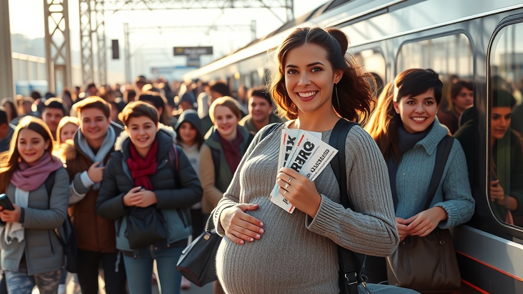 KTX 할인 혜택 종류 (realistic 스타일)