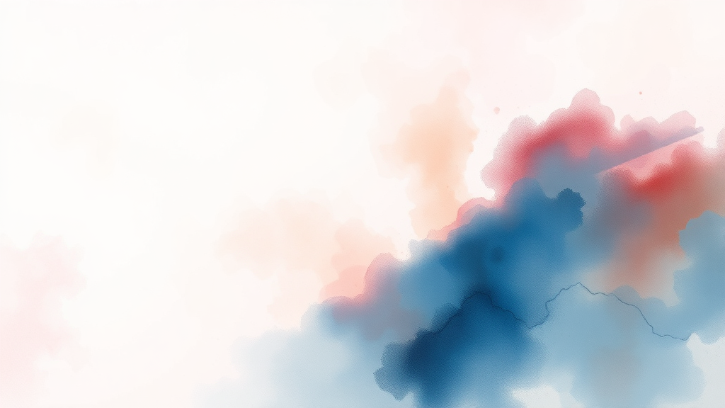 하이브 관련 소식 (watercolor 스타일)