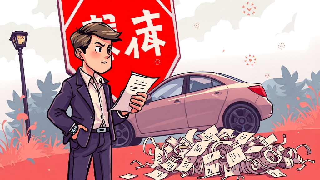 이전 등록 기한 및 과태료 (cartoon 스타일)