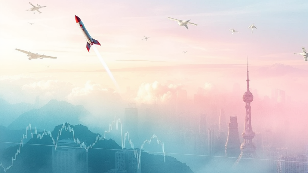 스페이스X IPO 영향 (watercolor 스타일)