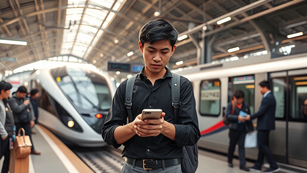 KTX vs SRT: 선택 전략 (realistic 스타일)