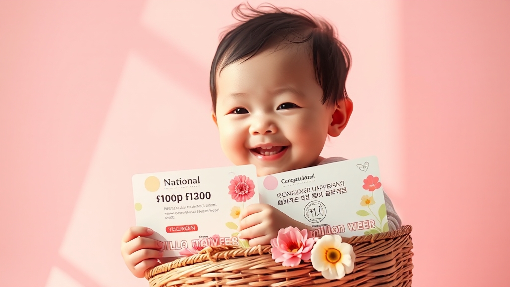 임신·출산 지원 확대 (realistic 스타일)