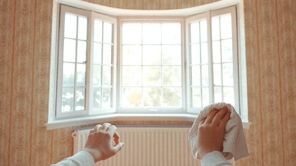 도배 후 관리 방법 (watercolor 스타일)