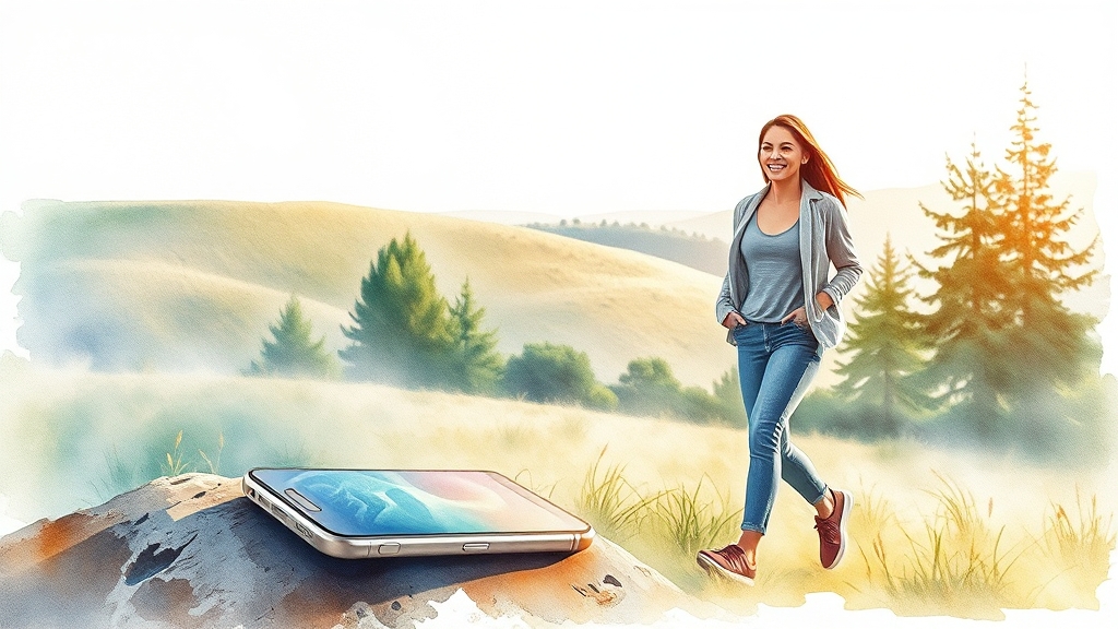 KB WALK 앱 연동 및 사용법 (watercolor 스타일)