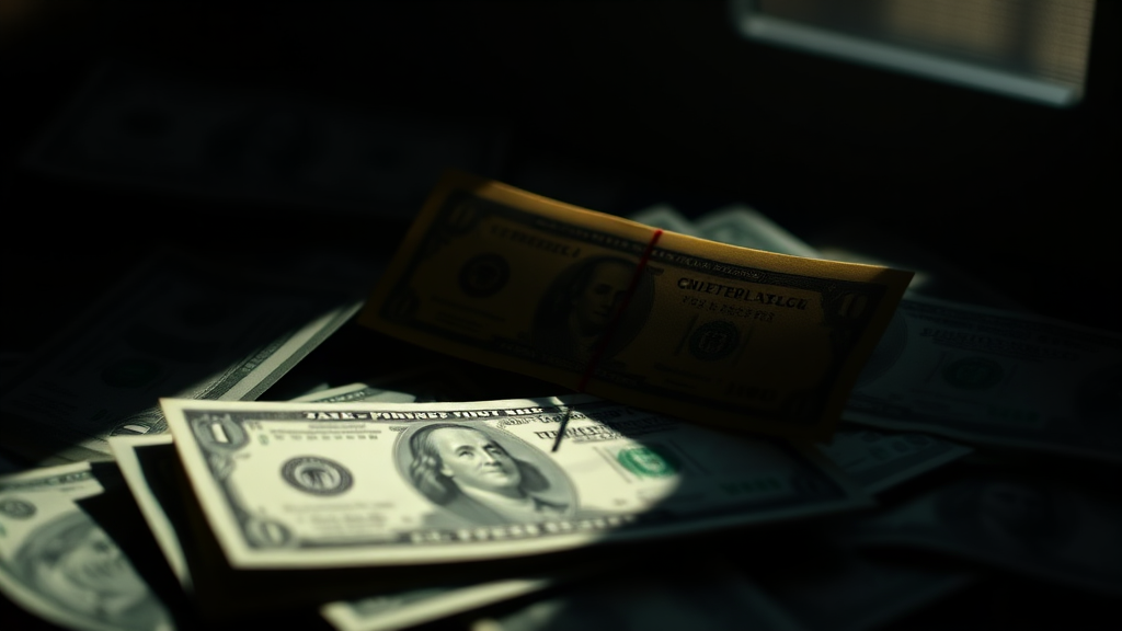 불법 사금융 예방 및 안전한 대출 방법 (realistic 스타일)