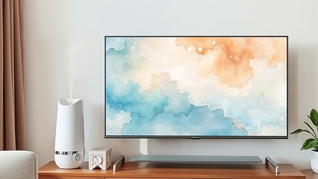 전자제품 정전기 방지 (watercolor 스타일)